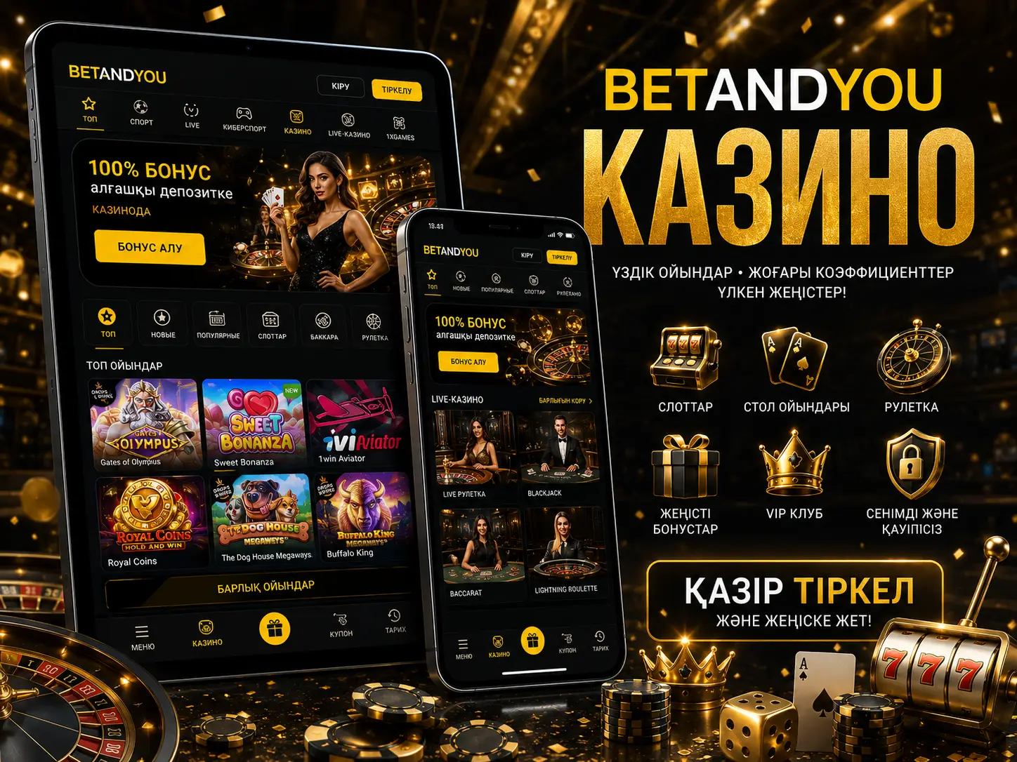 Betandyou Слоттары